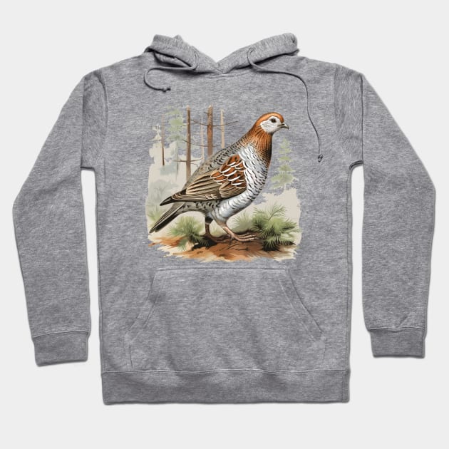 Partridge Hoodie by zooleisurelife